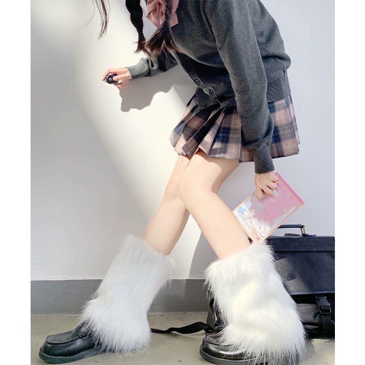 レッグウォーマー ベルト付きレッグカバー | SUNSHINE CLOSET | 詳細画像7