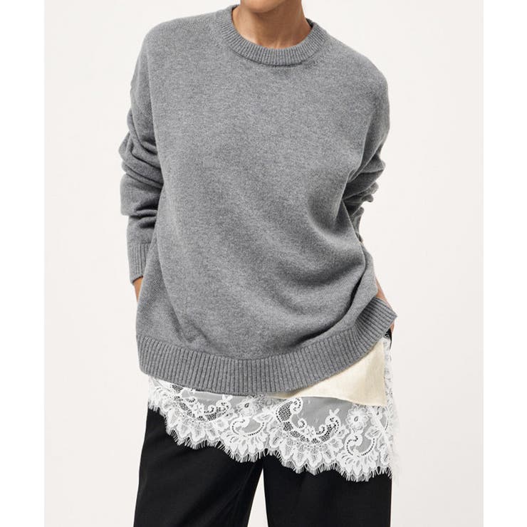 細めストラップキャミトップ レディース 上品光沢感アシンメトリーロングキャミ | SUNSHINE CLOSET | 詳細画像11 