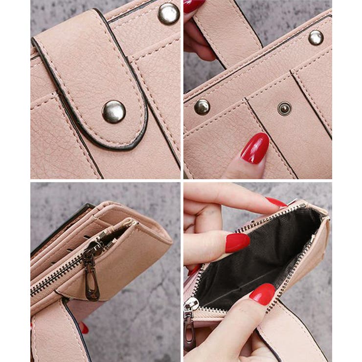 コンパクト財布 カードケースカード収納ミニウォレット コインケース小銭入れ多収納… | SUNSHINE CLOSET | 詳細画像29 
