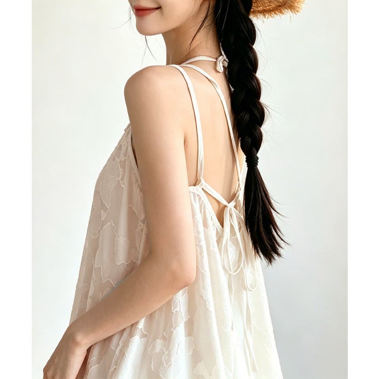 レディース体型カバーセパレート水着 フリルヘムワンピ リゾートビキニ韓国風フェミ… | SUNSHINE CLOSET | 詳細画像14 