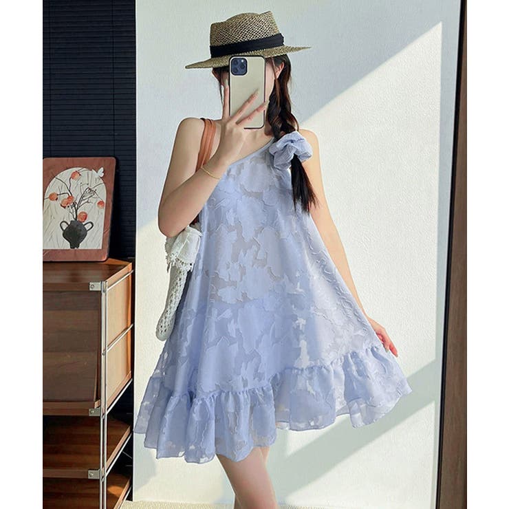 レディース体型カバーセパレート水着 フリルヘムワンピ リゾートビキニ韓国風フェミ… | SUNSHINE CLOSET | 詳細画像16 