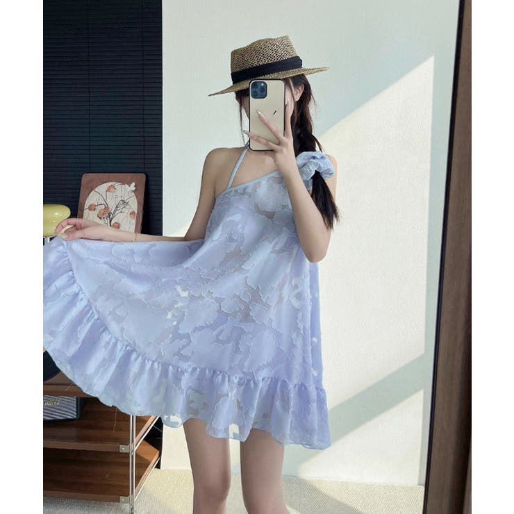 レディース体型カバーセパレート水着 フリルヘムワンピ リゾートビキニ韓国風フェミ… | SUNSHINE CLOSET | 詳細画像17 