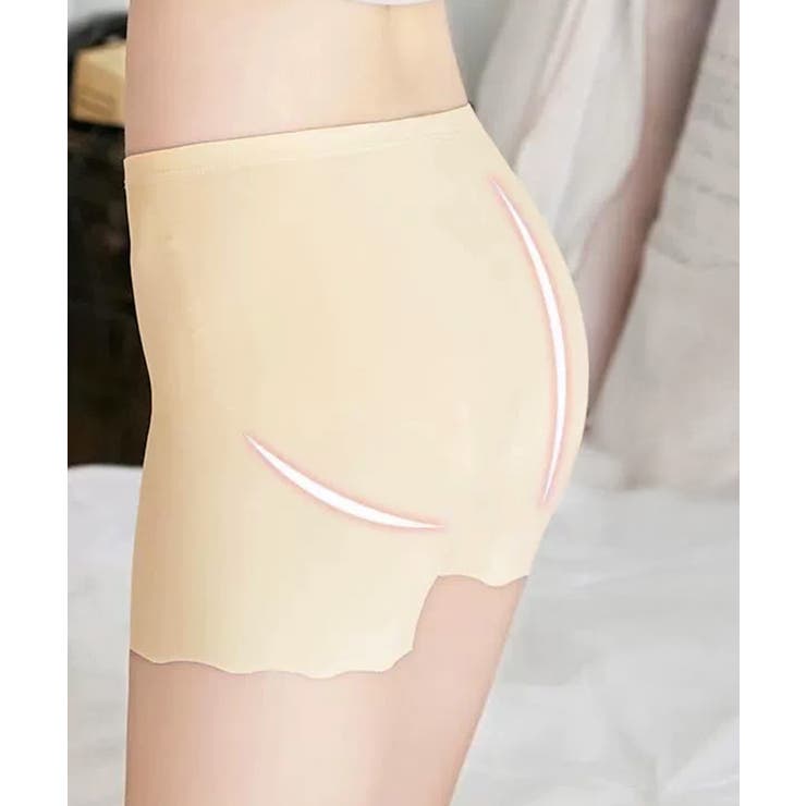 レディース 波型ヘムインナーパンツ チラ見え防止ショーパン | SUNSHINE CLOSET | 詳細画像19 