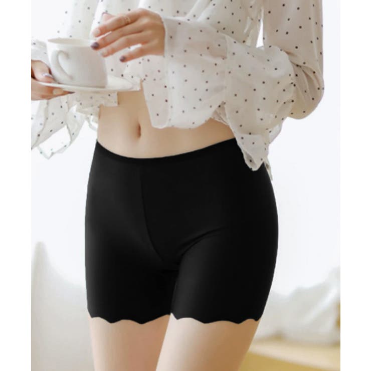 レディース 波型ヘムインナーパンツ チラ見え防止ショーパン | SUNSHINE CLOSET | 詳細画像20 