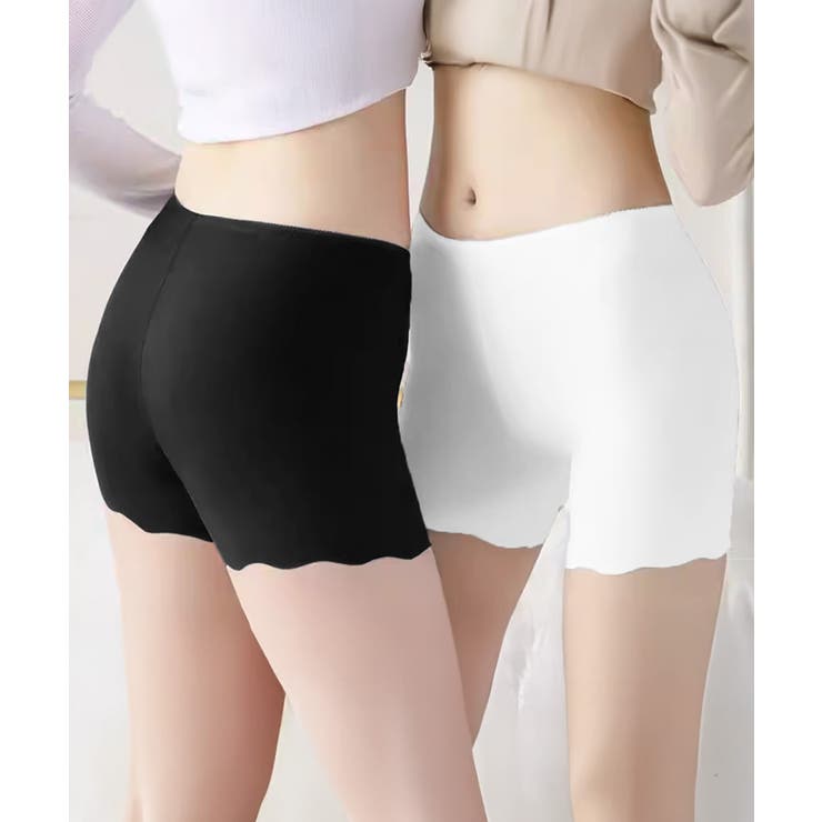 レディース 波型ヘムインナーパンツ チラ見え防止ショーパン | SUNSHINE CLOSET | 詳細画像6 