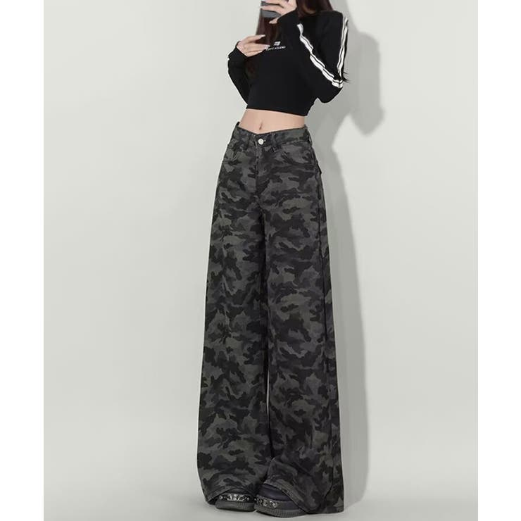 レディース ハイウエストロングパンツ 体型カバー | SUNSHINE CLOSET | 詳細画像20 