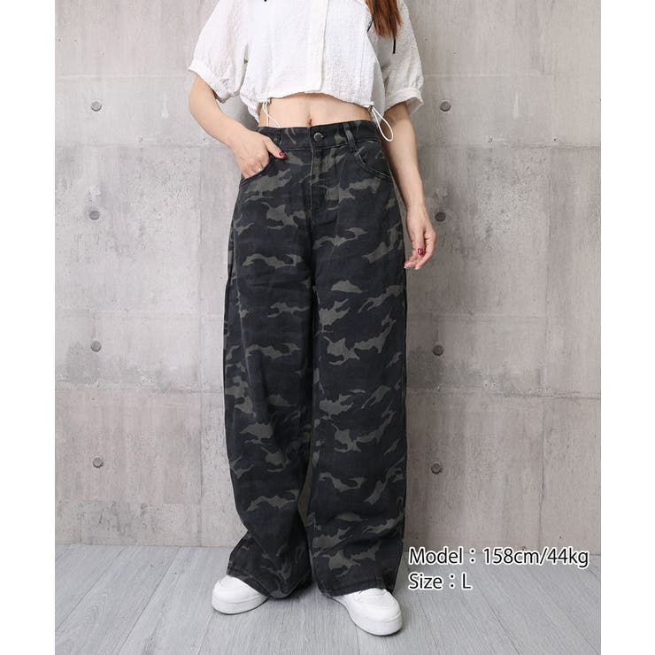 レディース ハイウエストロングパンツ 体型カバー | SUNSHINE CLOSET | 詳細画像27 