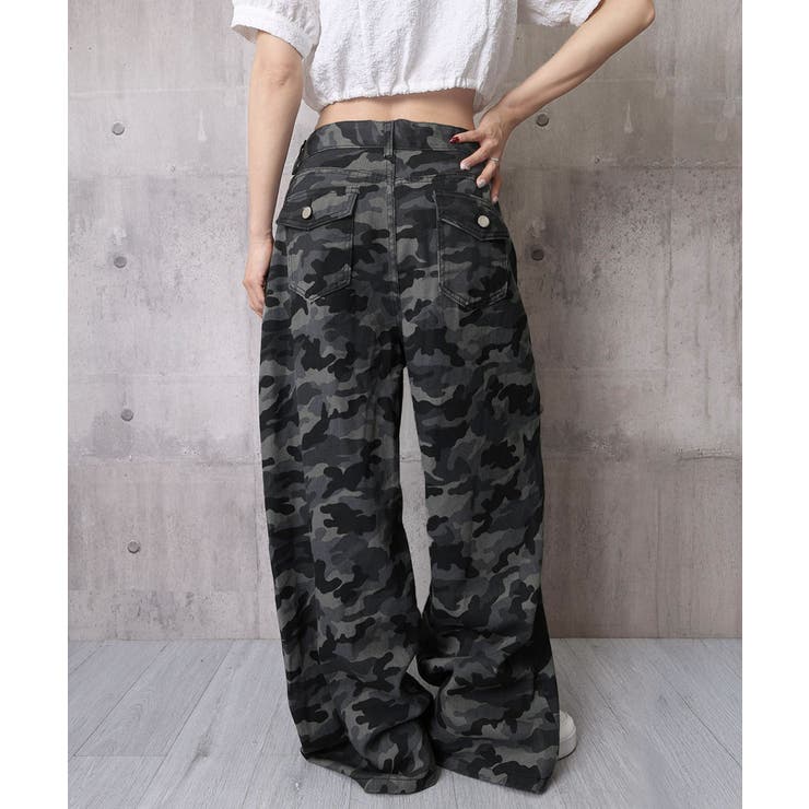 レディース ハイウエストロングパンツ 体型カバー | SUNSHINE CLOSET | 詳細画像28 