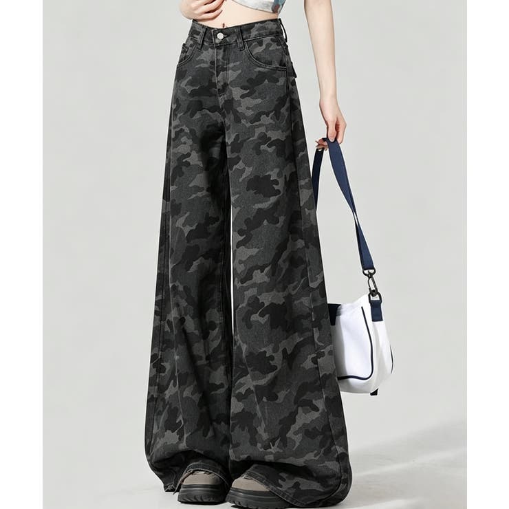 レディース ハイウエストロングパンツ 体型カバー | SUNSHINE CLOSET | 詳細画像4 