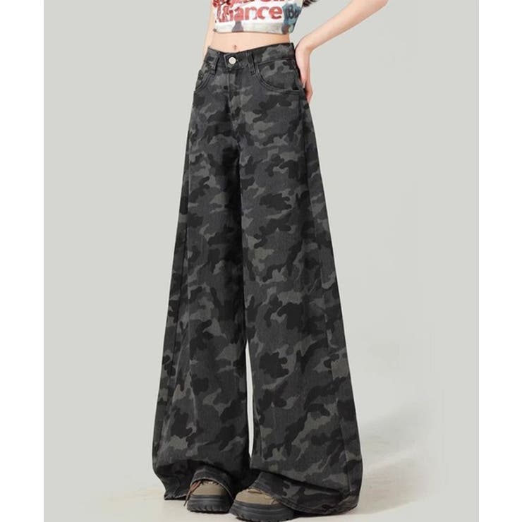 レディース ハイウエストロングパンツ 体型カバー | SUNSHINE CLOSET | 詳細画像6 