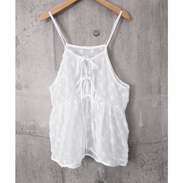 フロントリボンシアーキャミソール レイヤードトップス体型カバー きれいめカジュア… | SUNSHINE CLOSET | 詳細画像27 