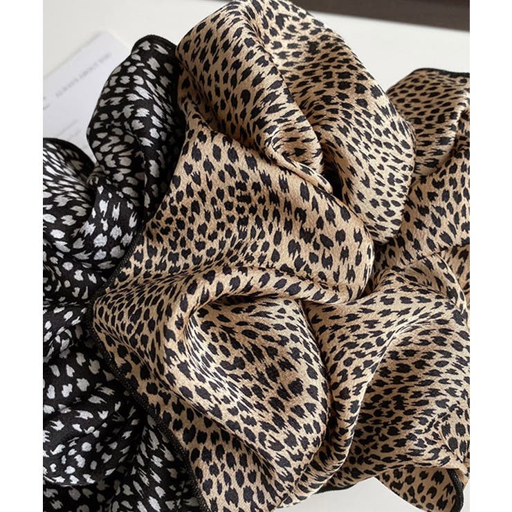 レオパード柄シュシュ ボリューム 髪飾り | SUNSHINE CLOSET | 詳細画像9 