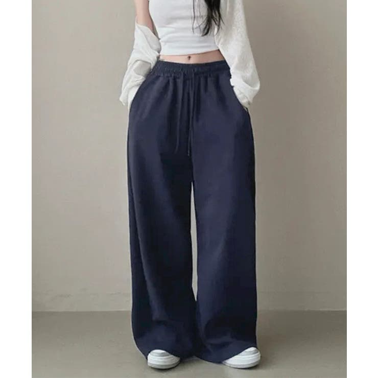 バッグプリントワイドスエットパンツ韓国風 | SUNSHINE CLOSET | 詳細画像12 