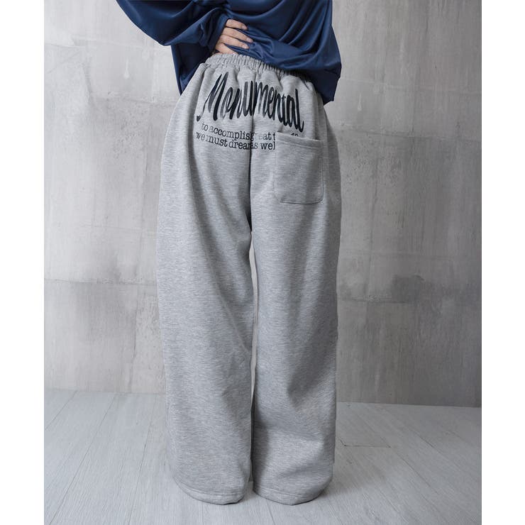 バッグプリントワイドスエットパンツ韓国風 | SUNSHINE CLOSET | 詳細画像17 