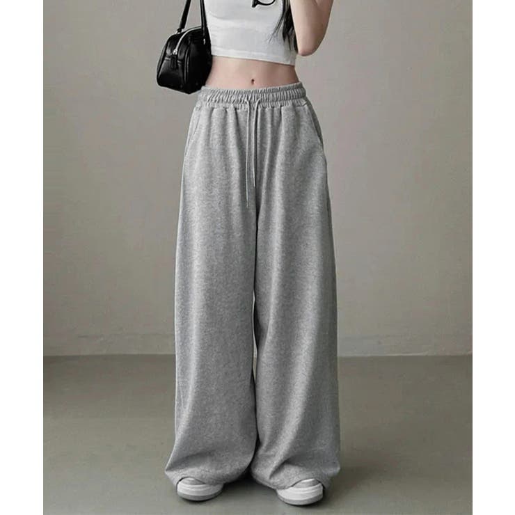 バッグプリントワイドスエットパンツ韓国風 | SUNSHINE CLOSET | 詳細画像6 