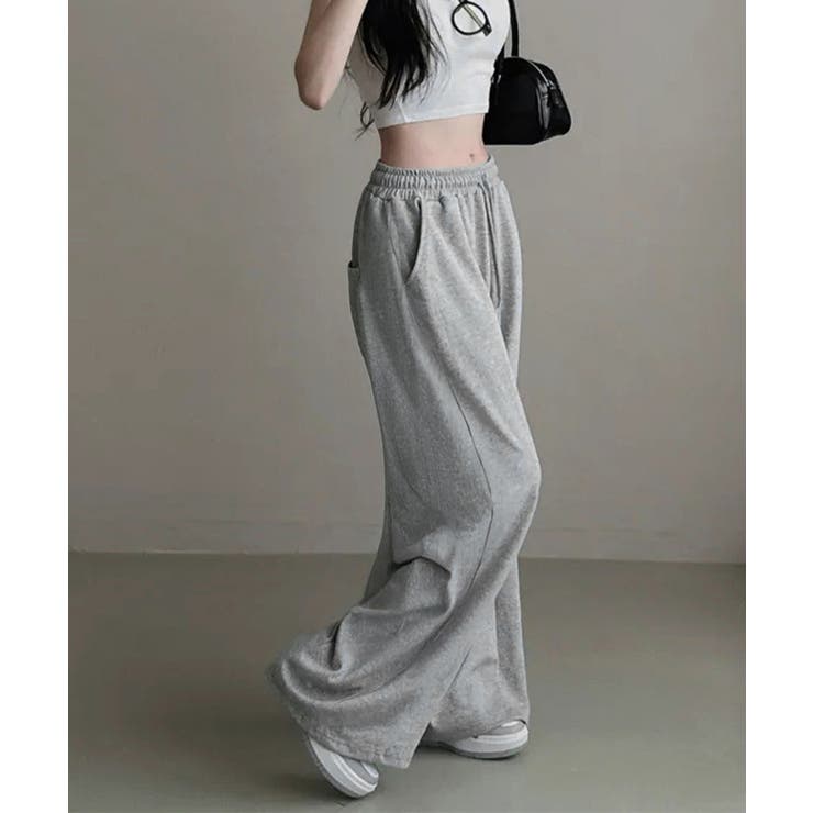 バッグプリントワイドスエットパンツ韓国風 | SUNSHINE CLOSET | 詳細画像7 