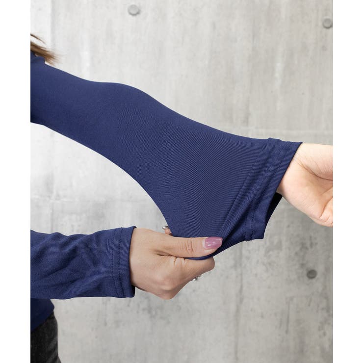 ハーフボタンカットソー長袖タイトtシャツ | SUNSHINE CLOSET | 詳細画像27 