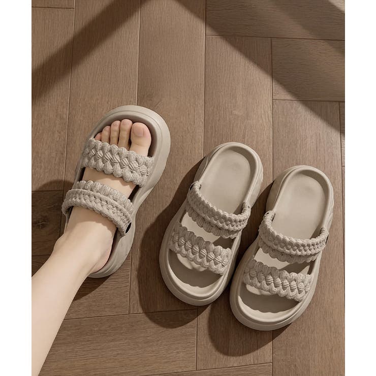 春夏スポサンかわいい 2wayサンダル 軽量コンフォートサンダル | SUNSHINE CLOSET | 詳細画像14 