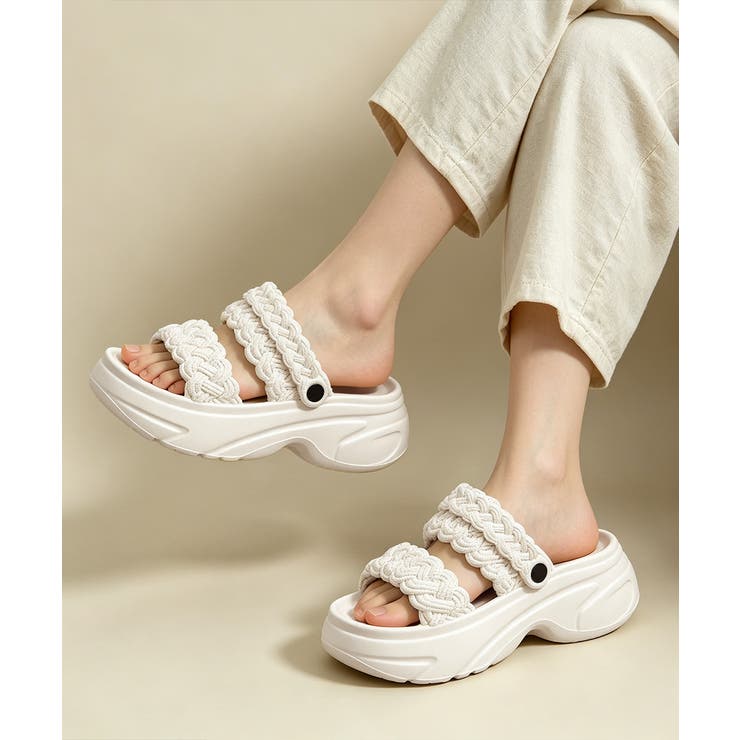 春夏スポサンかわいい 2wayサンダル 軽量コンフォートサンダル | SUNSHINE CLOSET | 詳細画像4 