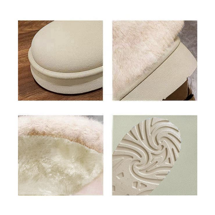 フェイクムートンブーツ 厚底ファーブーツ | SUNSHINE CLOSET | 詳細画像22 