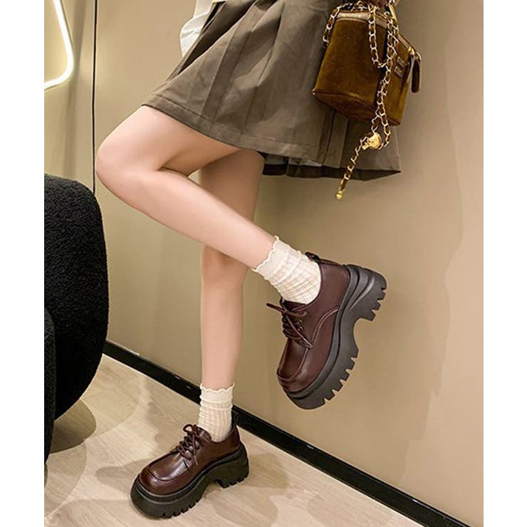 厚底ローファー トラックソール シューズ | SUNSHINE CLOSET | 詳細画像13 