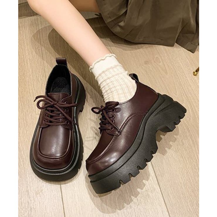 厚底ローファー トラックソール シューズ | SUNSHINE CLOSET | 詳細画像8 