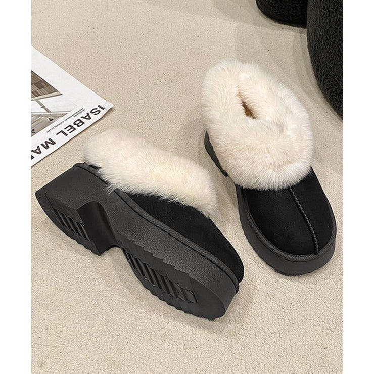 スエード調 ショートムートンブーツ厚底靴 | SUNSHINE CLOSET | 詳細画像21 