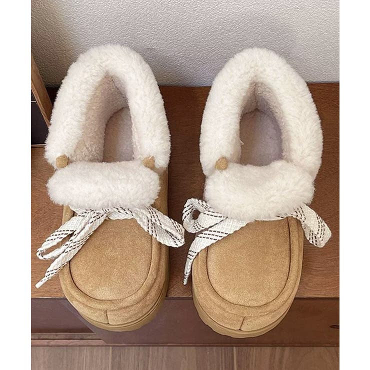 厚底ムートンブーツもこもこショートブーツ | SUNSHINE CLOSET | 詳細画像23 