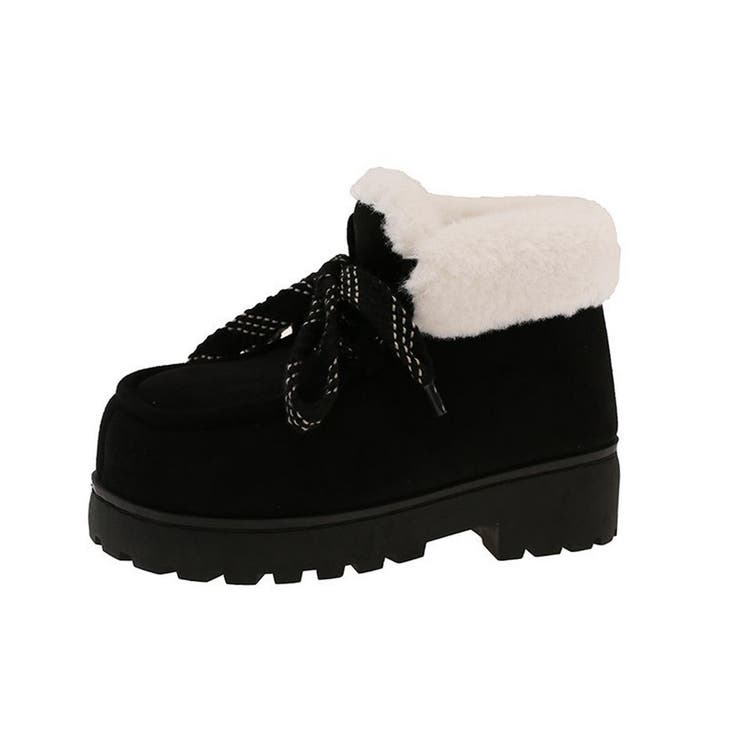 厚底ムートンブーツもこもこショートブーツ | SUNSHINE CLOSET | 詳細画像28 