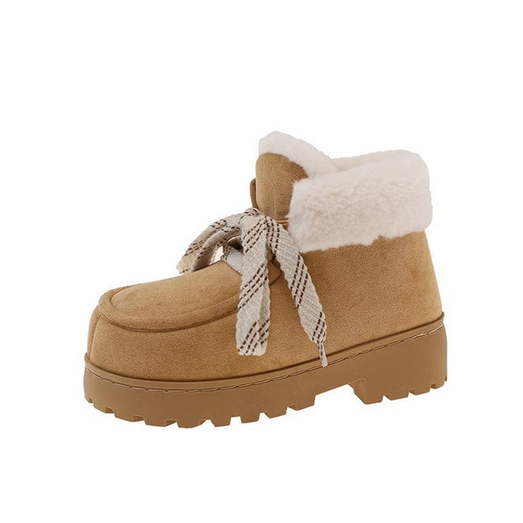 厚底ムートンブーツもこもこショートブーツ | SUNSHINE CLOSET | 詳細画像29 