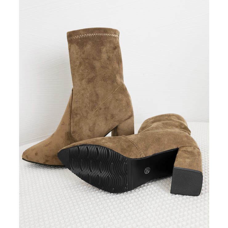 ショートブーツ スエードストレッチブーツ | SUNSHINE CLOSET | 詳細画像22 