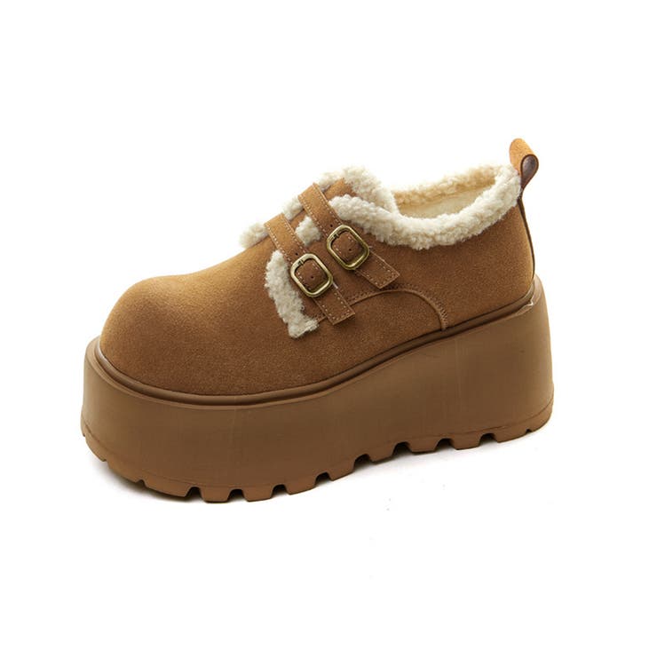 ダブルベルトボアムートンシューズ 厚底靴 | SUNSHINE CLOSET | 詳細画像24 