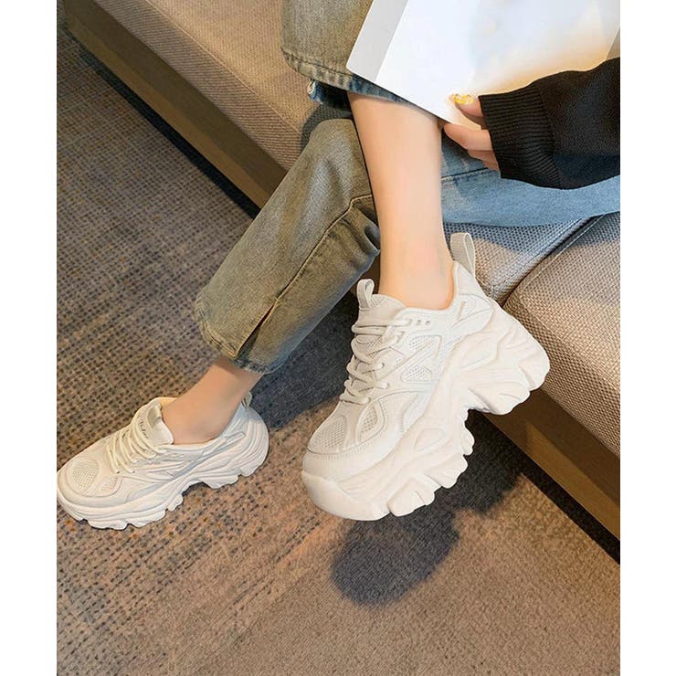 厚底スニーカーレディースダッドスニーカー | SUNSHINE CLOSET | 詳細画像10 