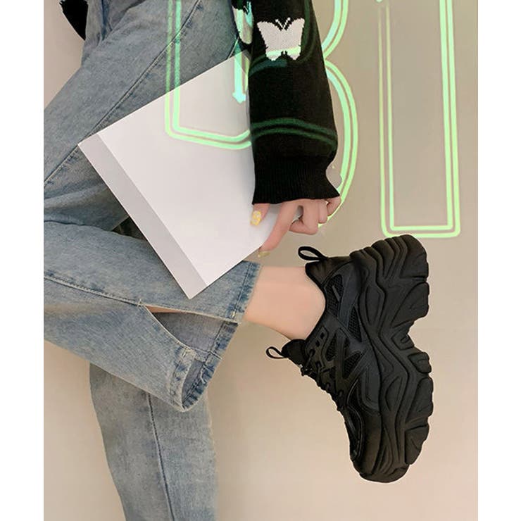 厚底スニーカーレディースダッドスニーカー | SUNSHINE CLOSET | 詳細画像3 