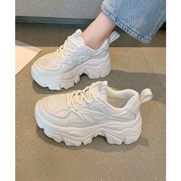 厚底スニーカーレディースダッドスニーカー | SUNSHINE CLOSET | 詳細画像9 