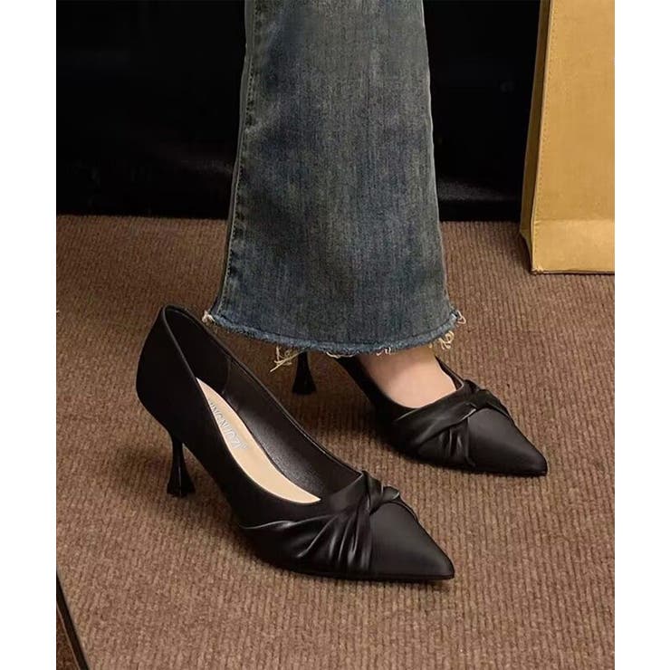 ツイストパンプスヒール選べるシューズ美脚 | SUNSHINE CLOSET | 詳細画像14 