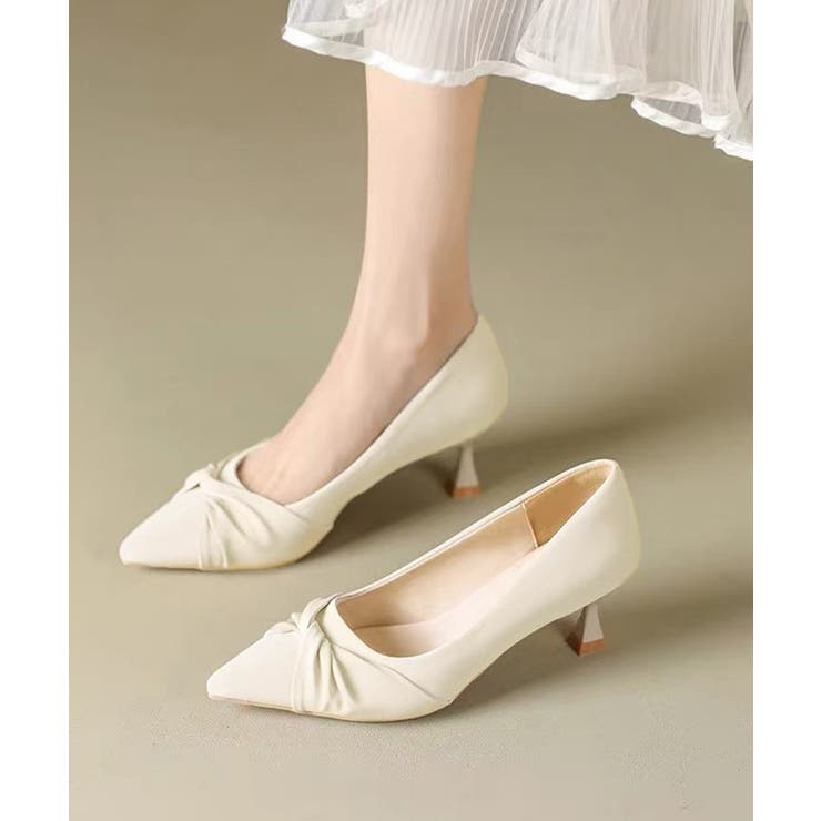 ツイストパンプスヒール選べるシューズ美脚 | SUNSHINE CLOSET | 詳細画像2 