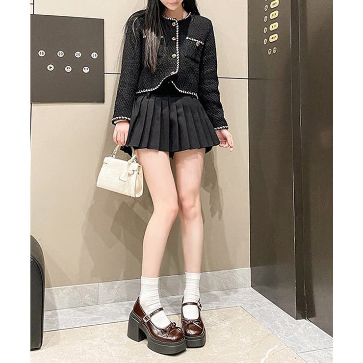 レディース チャンキーヒール 厚底メリージェーンシューズ | SUNSHINE CLOSET | 詳細画像19 