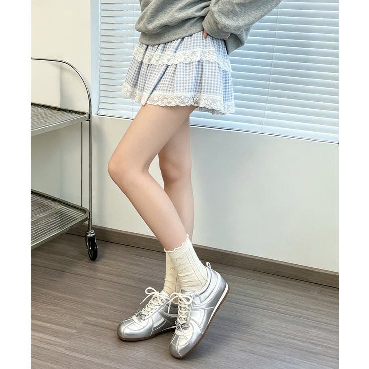 スポーティーシューズ履きやすい フラットスニーカー歩きやすい靴 おしゃれ | SUNSHINE CLOSET | 詳細画像11 