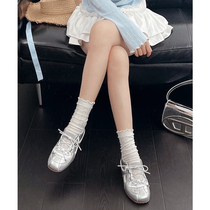 スポーティーシューズ履きやすい フラットスニーカー歩きやすい靴 おしゃれ | SUNSHINE CLOSET | 詳細画像20 