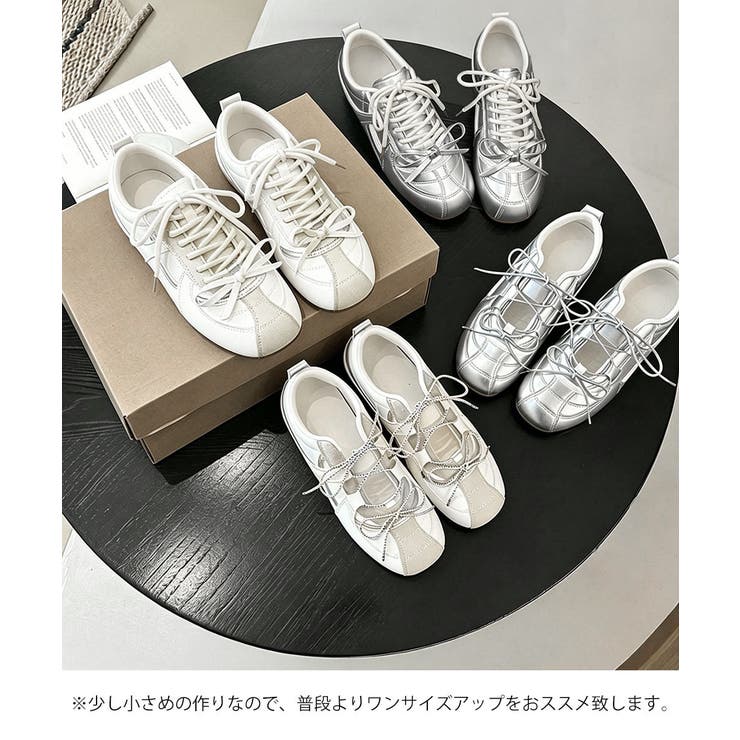 スポーティーシューズ履きやすい フラットスニーカー歩きやすい靴 おしゃれ | SUNSHINE CLOSET | 詳細画像26 
