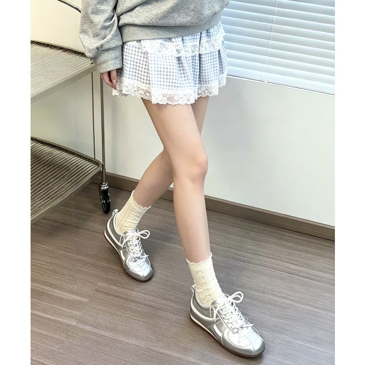 スポーティーシューズ履きやすい フラットスニーカー歩きやすい靴 おしゃれ | SUNSHINE CLOSET | 詳細画像9 