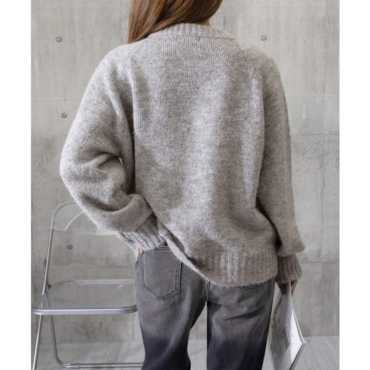 ハートボタンニットトップス ハーフボタン | SUNSHINE CLOSET | 詳細画像22 