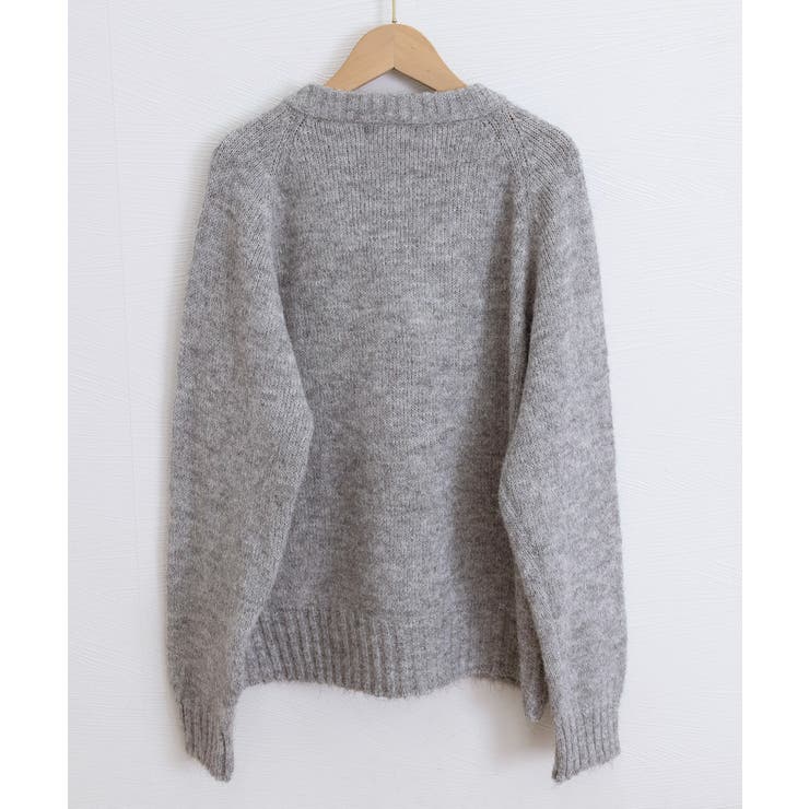 ハートボタンニットトップス ハーフボタン | SUNSHINE CLOSET | 詳細画像24 