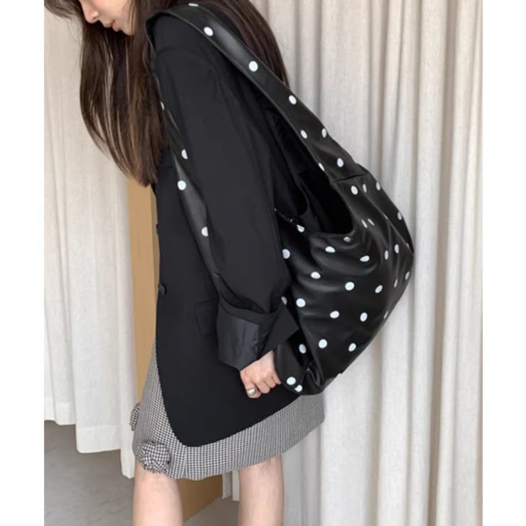 レディース レトロワンショルダーバッグ A4大容量三日月型鞄 | SUNSHINE CLOSET | 詳細画像4 