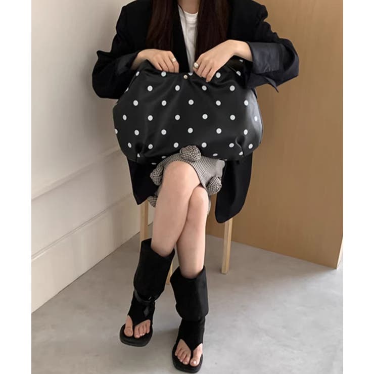 レディース レトロワンショルダーバッグ A4大容量三日月型鞄 | SUNSHINE CLOSET | 詳細画像9 