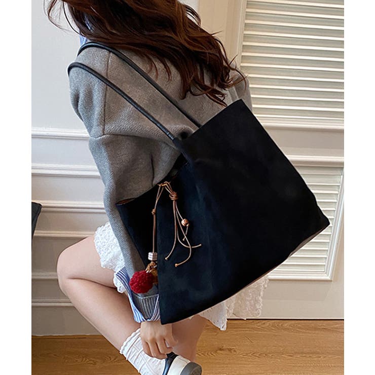 スエード調 トートバッグ 2点セット上品 | SUNSHINE CLOSET | 詳細画像10 