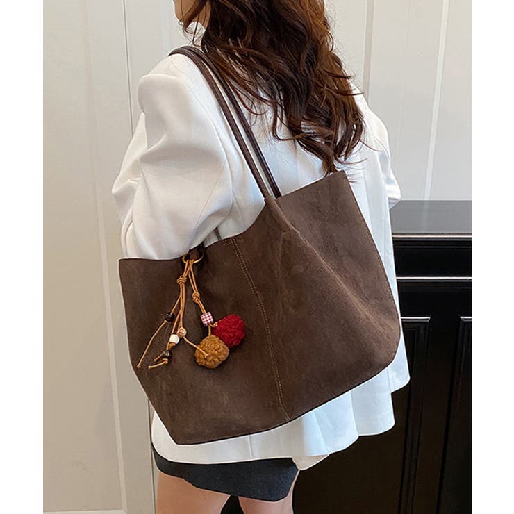 スエード調 トートバッグ 2点セット上品 | SUNSHINE CLOSET | 詳細画像18 