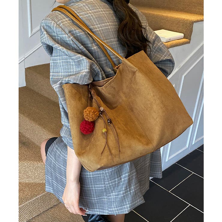 スエード調 トートバッグ 2点セット上品 | SUNSHINE CLOSET | 詳細画像25 