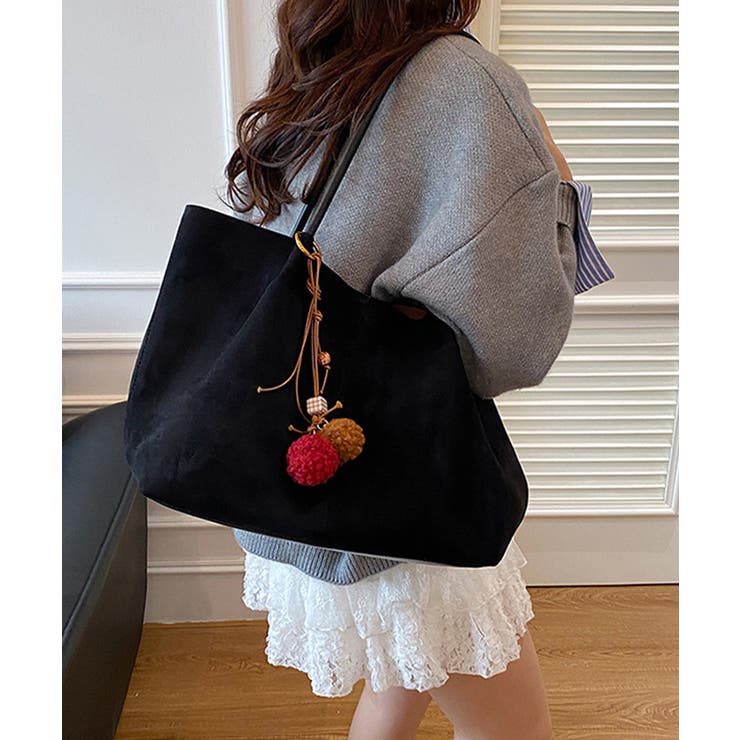 スエード調 トートバッグ 2点セット上品 | SUNSHINE CLOSET | 詳細画像9 